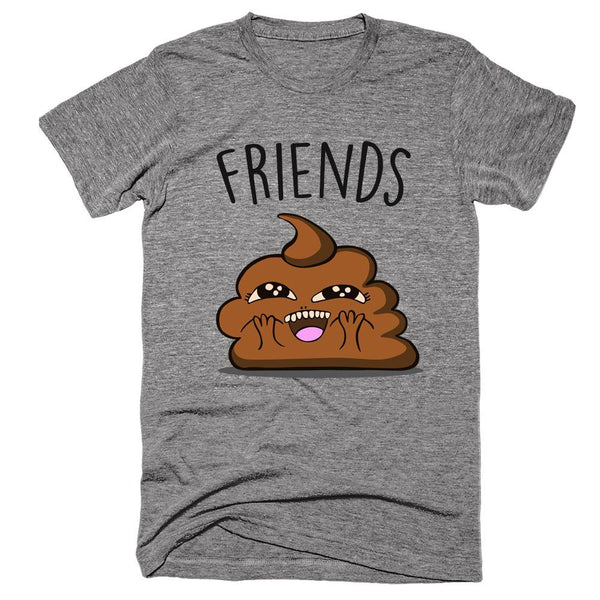 Best Friends Toilet Paper and Poop T-shirts