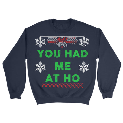 funny HO Christmas sweater