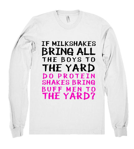 milkshaker and protein shirt - Shirtoopia