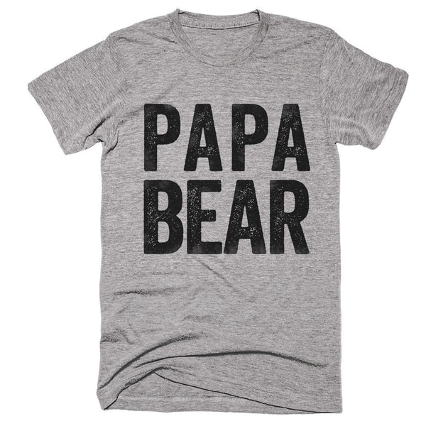 papa bear t-shirt - Shirtoopia