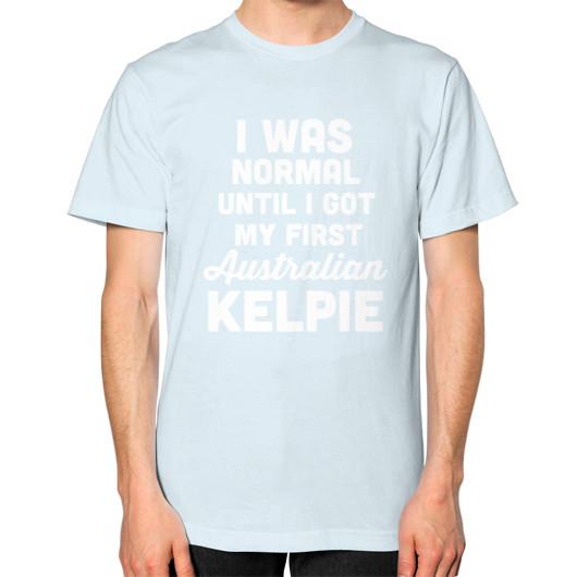i was normal until i got my first Australian Kelpie t-shirt - Shirtoopia