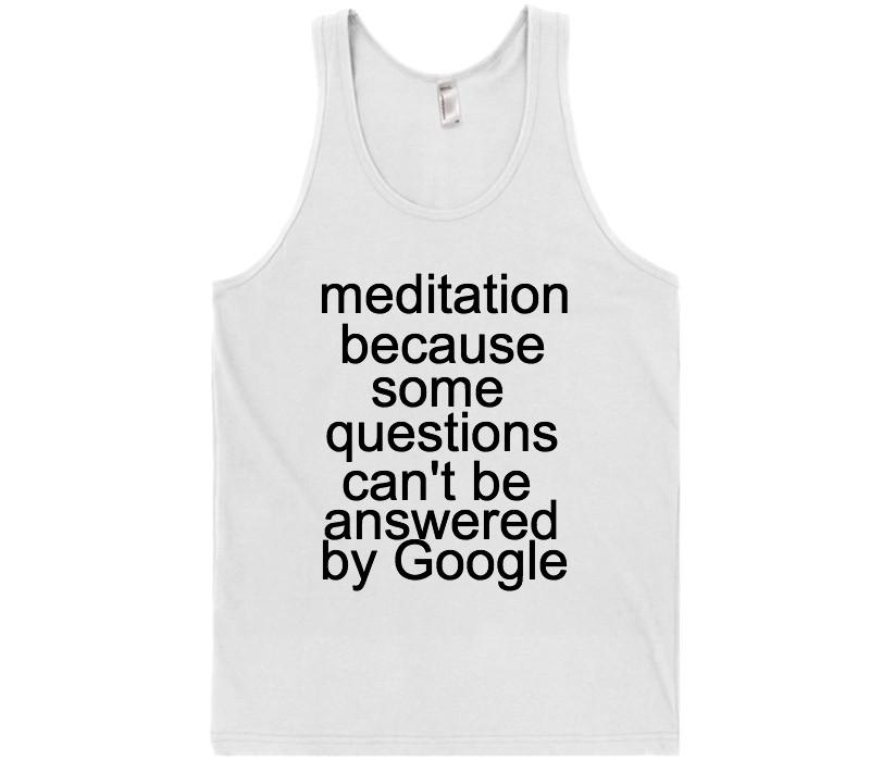 meditation t-shirt - Shirtoopia