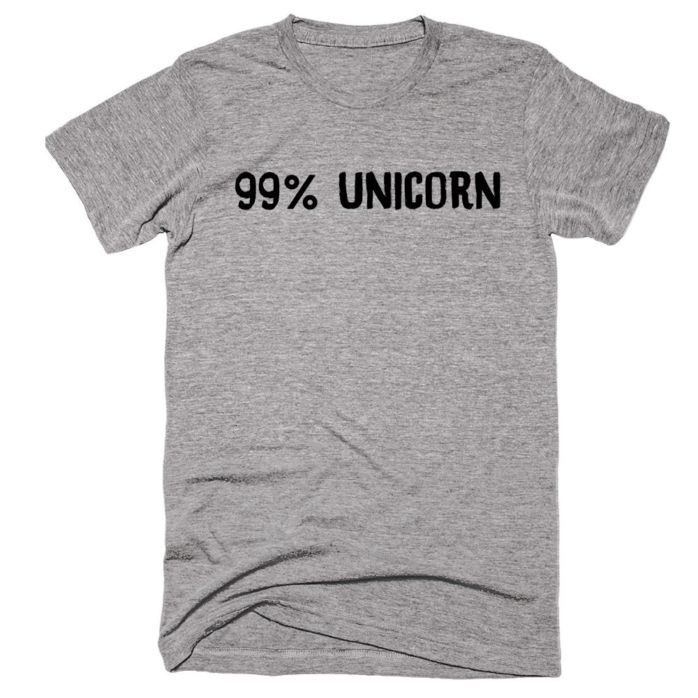 99% Unicorn T-shirt - Shirtoopia