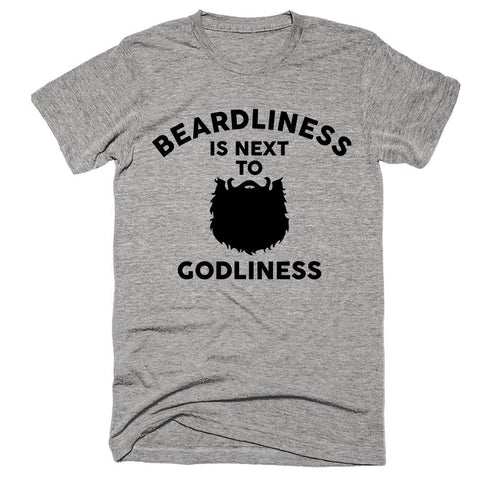 Beardliness Is Next To Godliness T-shirt - Shirtoopia