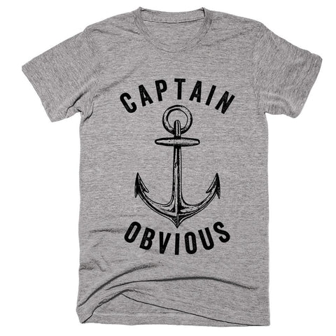 Captain Obvious II T-shirt - Shirtoopia