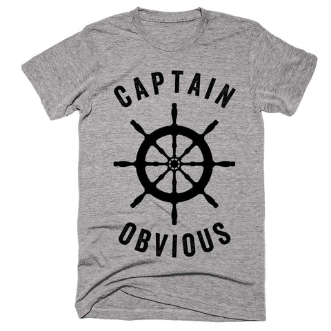 Captain Obvious T-shirt - Shirtoopia