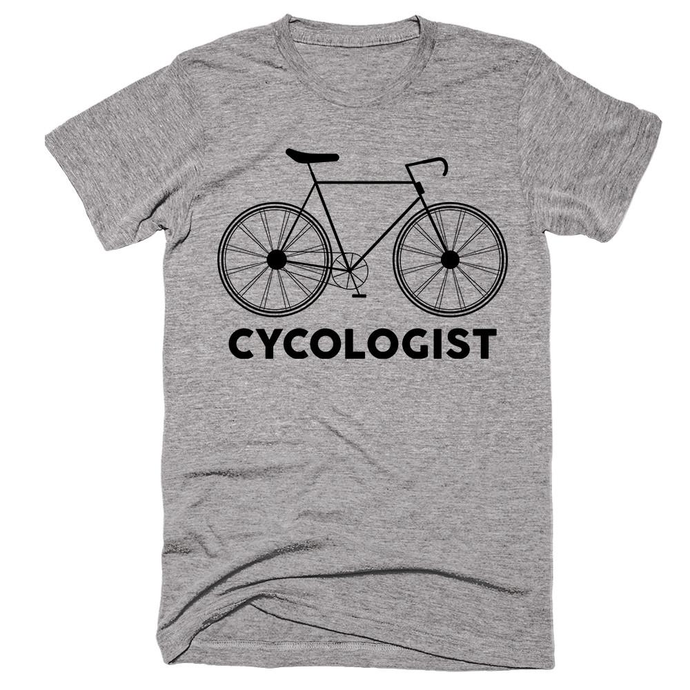 Cycologist Riding Bike T-Shirt - Shirtoopia