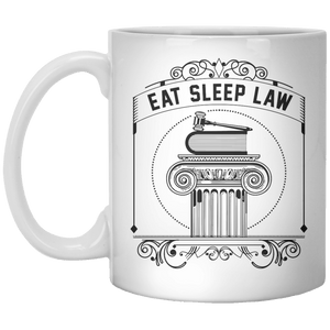 eat sleep law MUG - Shirtoopia