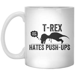T-Rex Hates Push-Ups - Shirtoopia