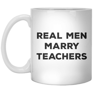 real men marry teachers MUG - Shirtoopia