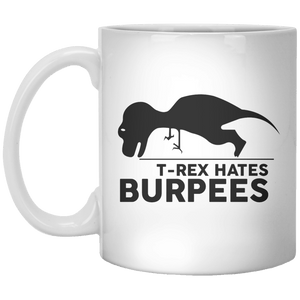 T-Rex Hates Burpees - Shirtoopia