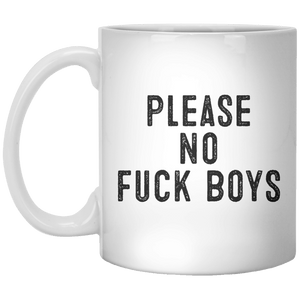 Please No Fuck Boys MUG - Shirtoopia