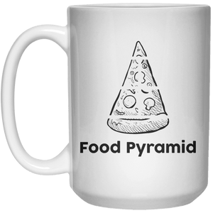 Food Pyramid. MUG  Mug - 15oz - Shirtoopia