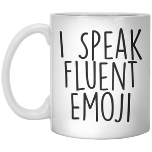 I Speak Fluent Emoji MUG - Shirtoopia