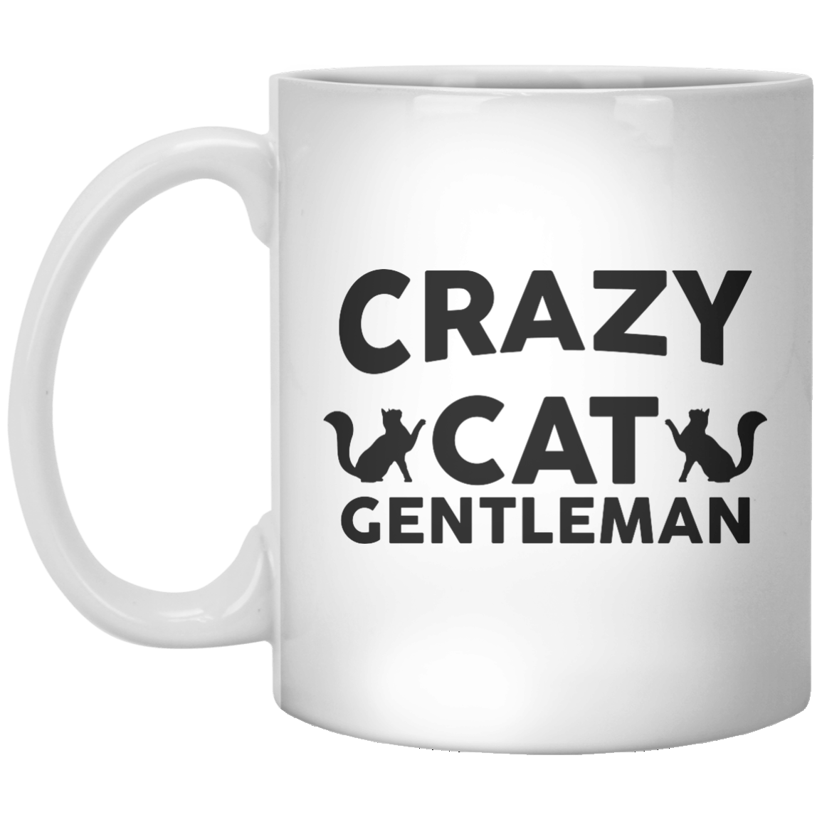 Crazy Cat Gentleman - Shirtoopia