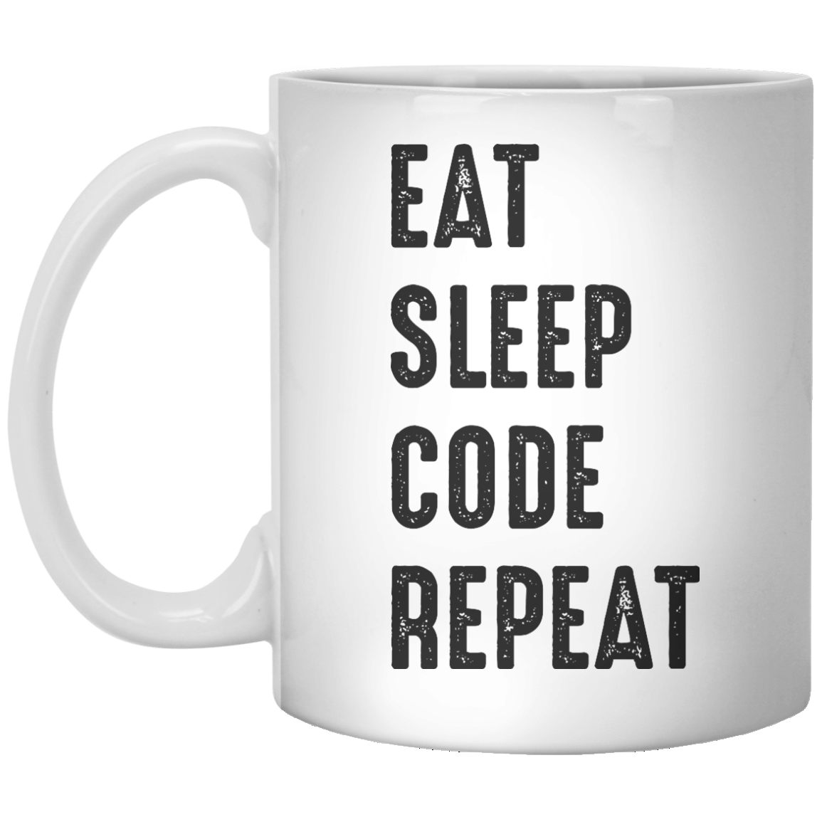 Eat Sleep Code Repeat MUG - Shirtoopia