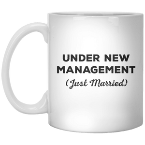 Under New Management (Just Married) MUG - Shirtoopia