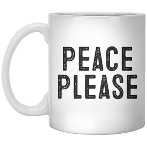 Peace Please MUG - Shirtoopia
