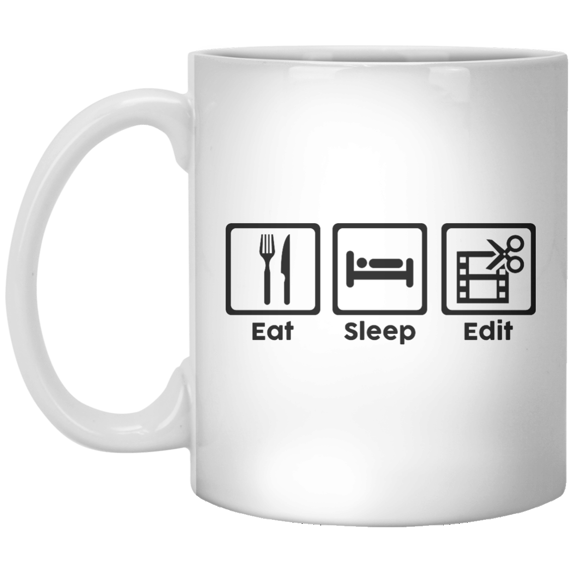 Eat Sleep Edit - Shirtoopia