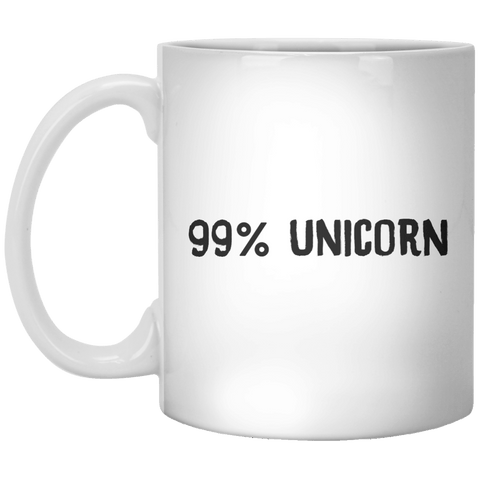 99% Unicorn MUG - Shirtoopia