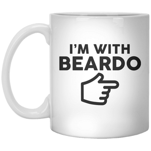 I’m With Beardo MUG - Shirtoopia