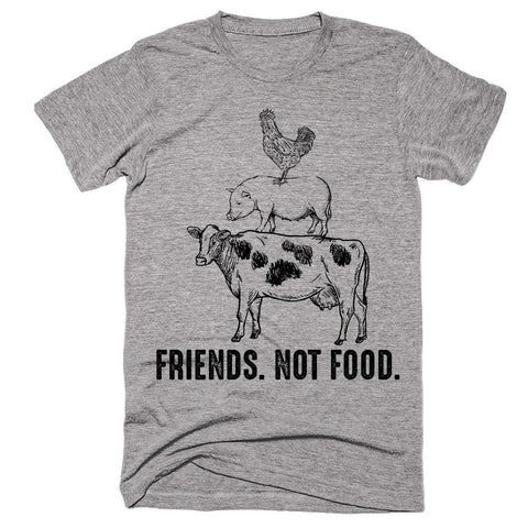 Friends. Not Food Vegan T-Shirt - Shirtoopia