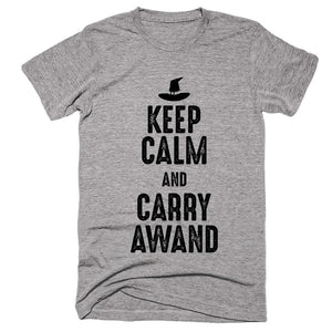 Keep Calm And Carry Awand T-shirt - Shirtoopia