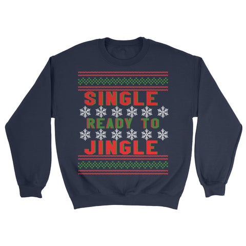 funny single christmas sweater