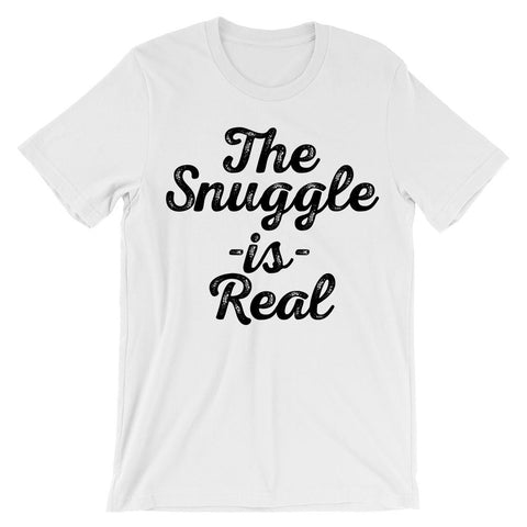 The Snuggle Is Real Vintage Design T-Shirt - Shirtoopia
