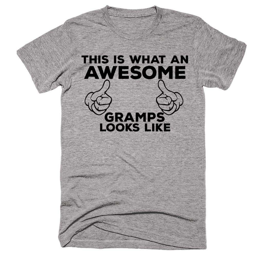 This Is What An Awesome Gramps Looks Like T-shirt 