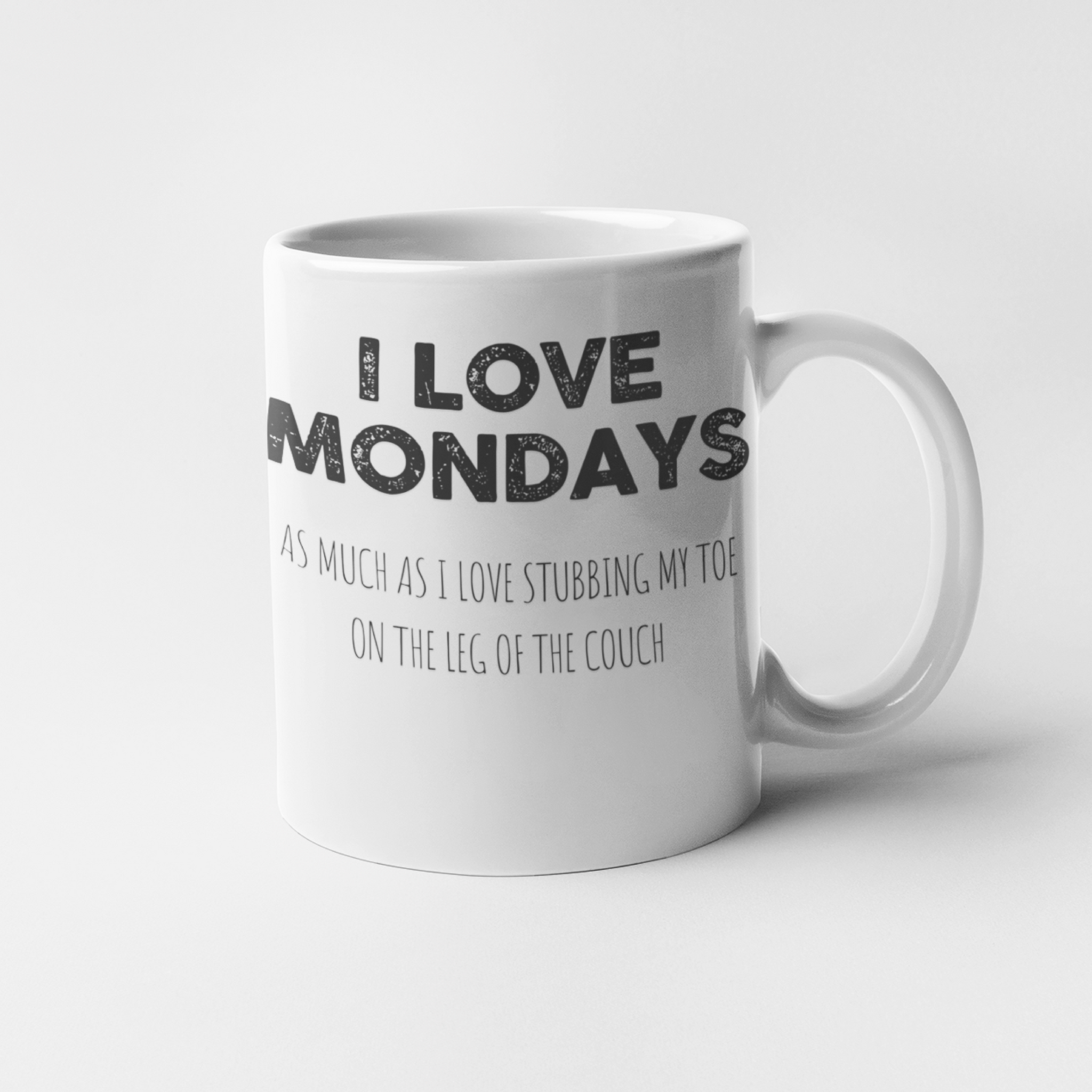 I Love Monday Mug