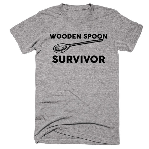 Wooden Spoon Survivor T-shirt - Shirtoopia