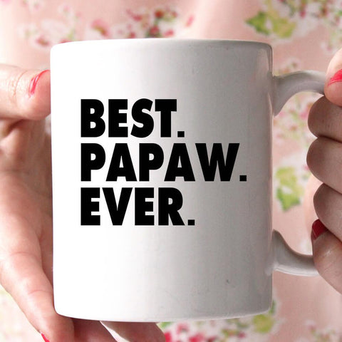 best papaw ever coffee mug 