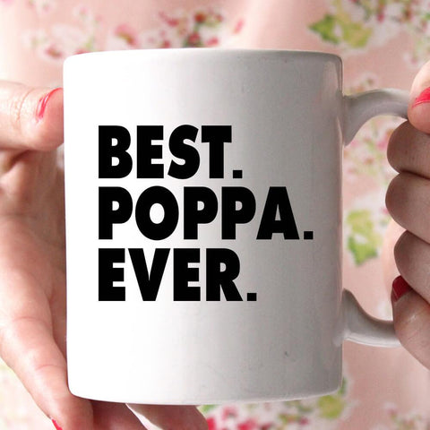 best poppa ever coffee mug 