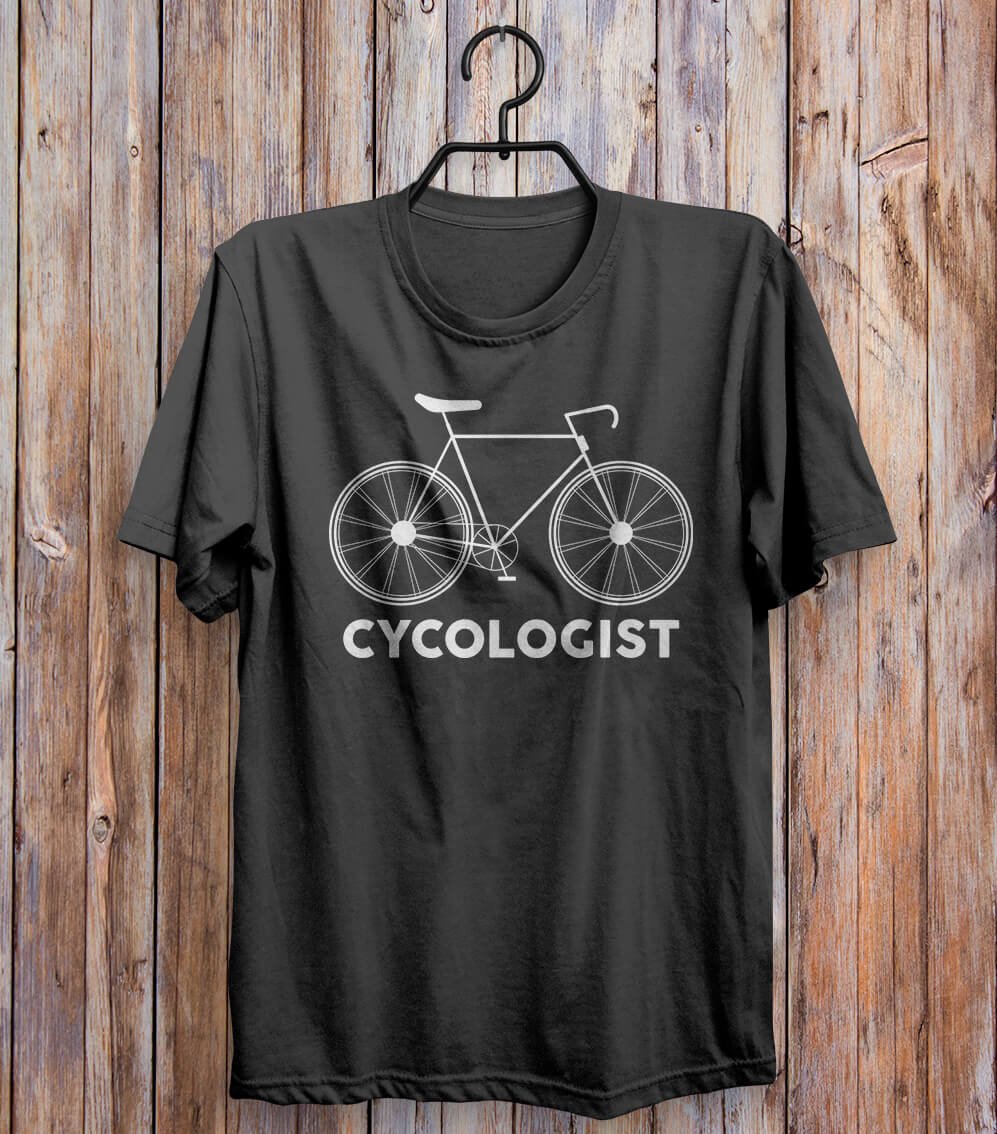 Cycologist T-shirt Black 