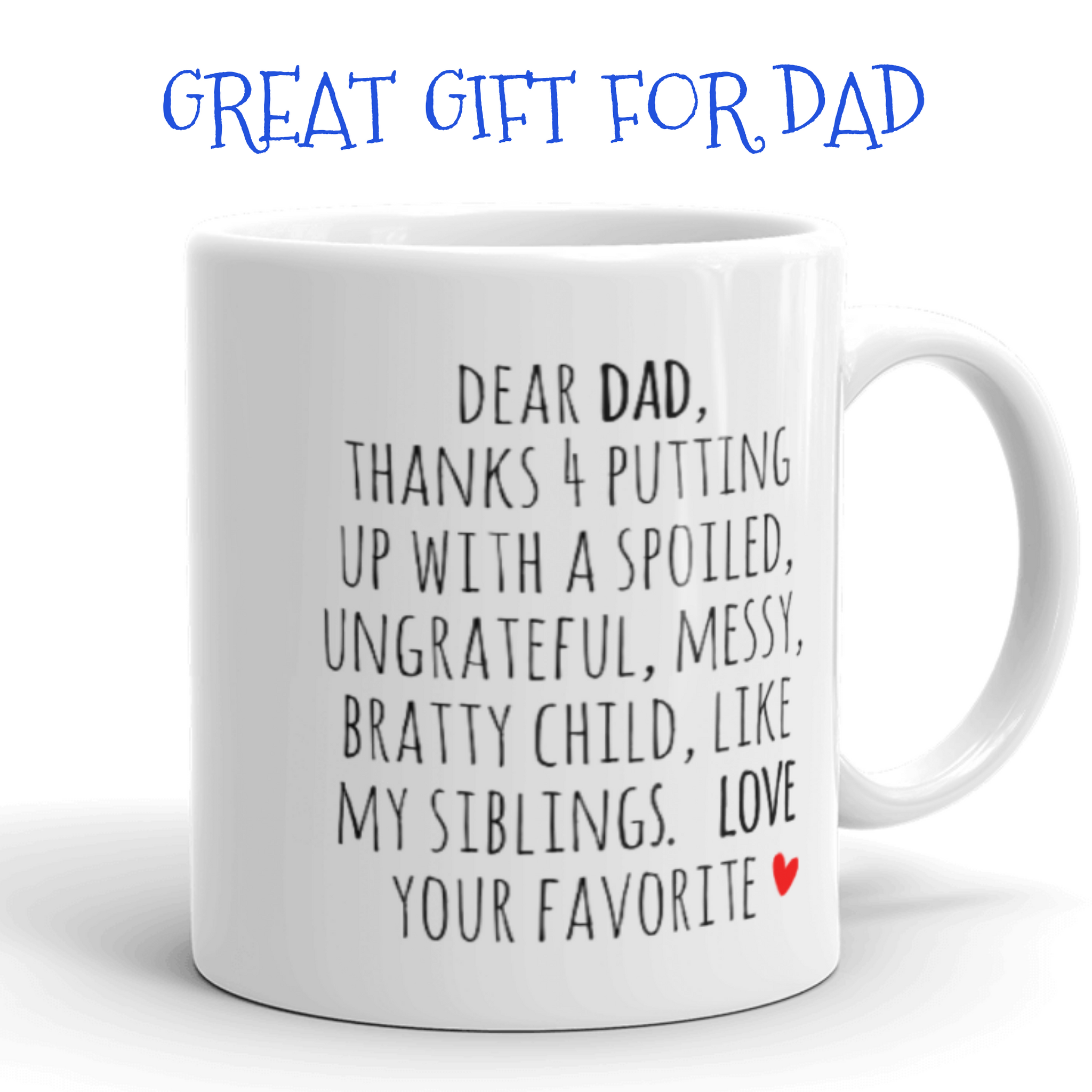 Dear Dad Mug