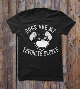 Dog Are My Favorite People T-shirt 