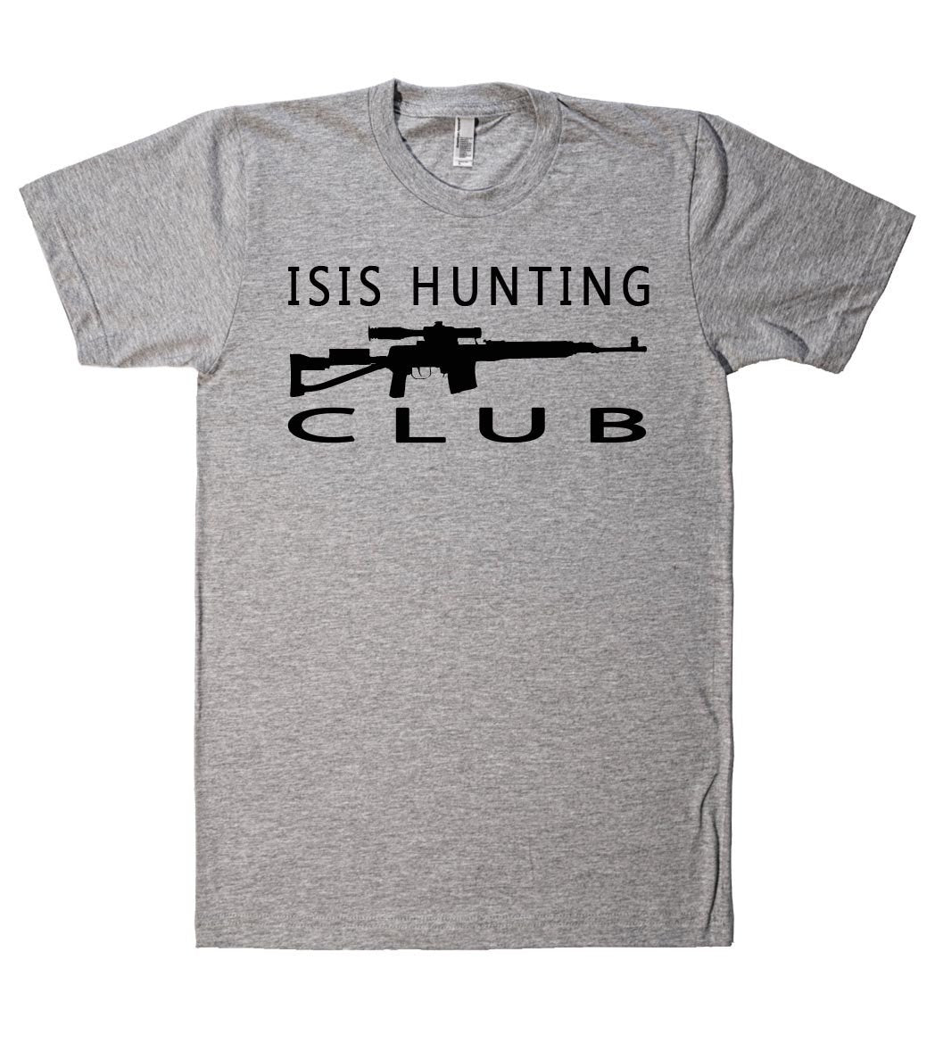 isis hunting club tshirt - Shirtoopia