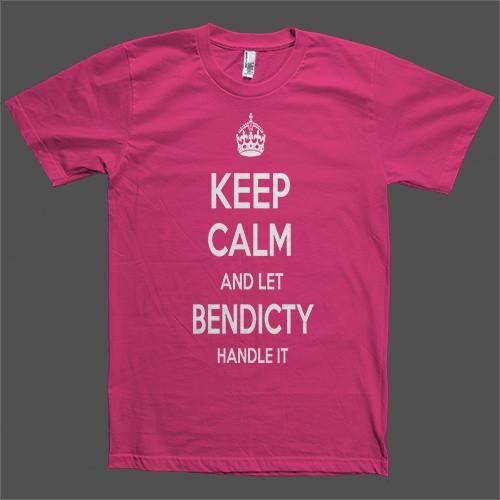 Keep Calm and let Bendicty Handle it Personalized Name T-Shirt - Shirtoopia