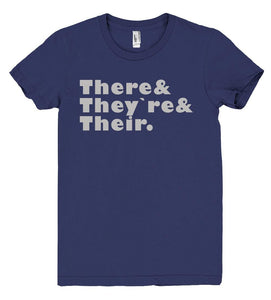 There& They`re& Their tshirt - Shirtoopia