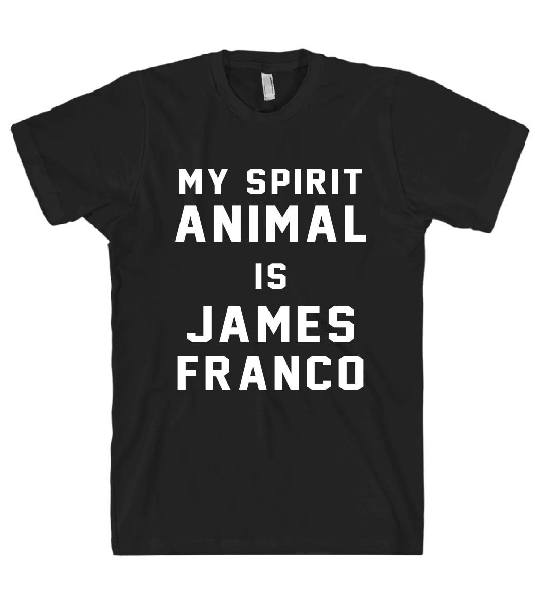 MY SPIRIT ANIMAL IS JAMES FRANCO T SHIRT - Shirtoopia