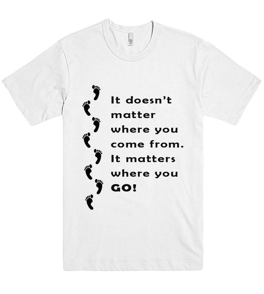 It doesnt matter where you come from t shirt - Shirtoopia