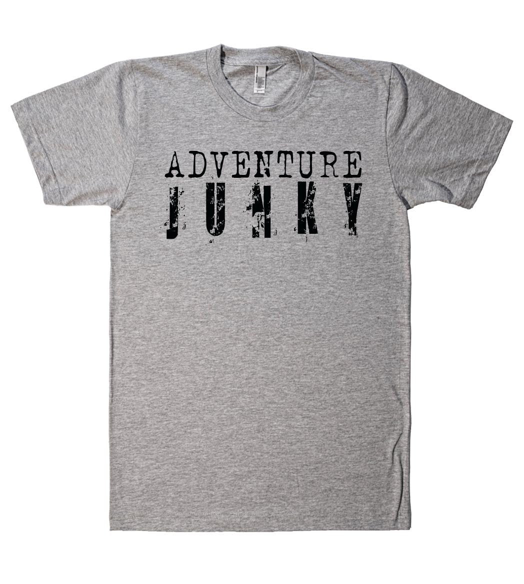 adventure junky tshirt - Shirtoopia
