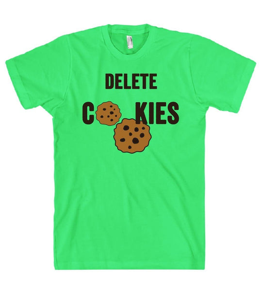 delete cookies t shirt - Shirtoopia