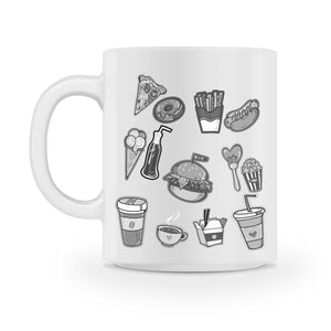 fast food coffee mug - Shirtoopia