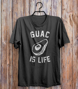 Guac Is Life T-shirt Black 