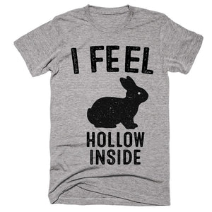 i feel hollow inside easter rabbit t-shirt - Shirtoopia