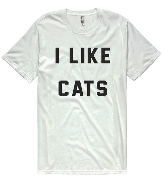 i like cats t-shirt - Shirtoopia