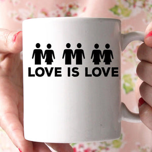 love is love coffee mug - Shirtoopia