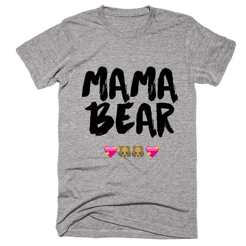 mama bear mother emoticons t-shirt - Shirtoopia